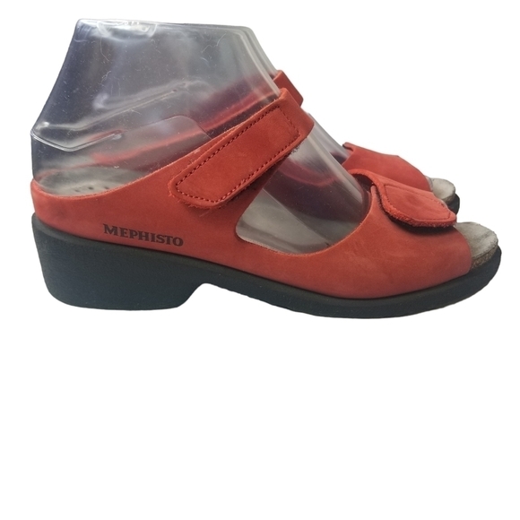 Mephisto red 2 strap easy on sandals - Picture 1 of 12
